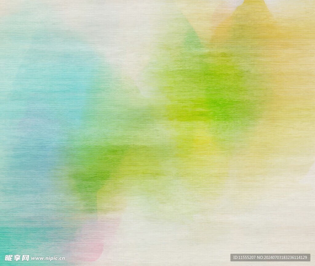 创意水彩抽象艺术画水彩晕染