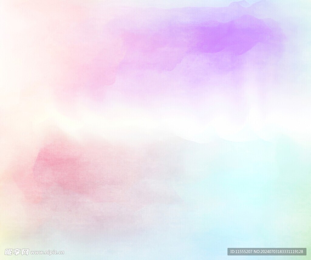 创意水彩抽象艺术画水彩晕染