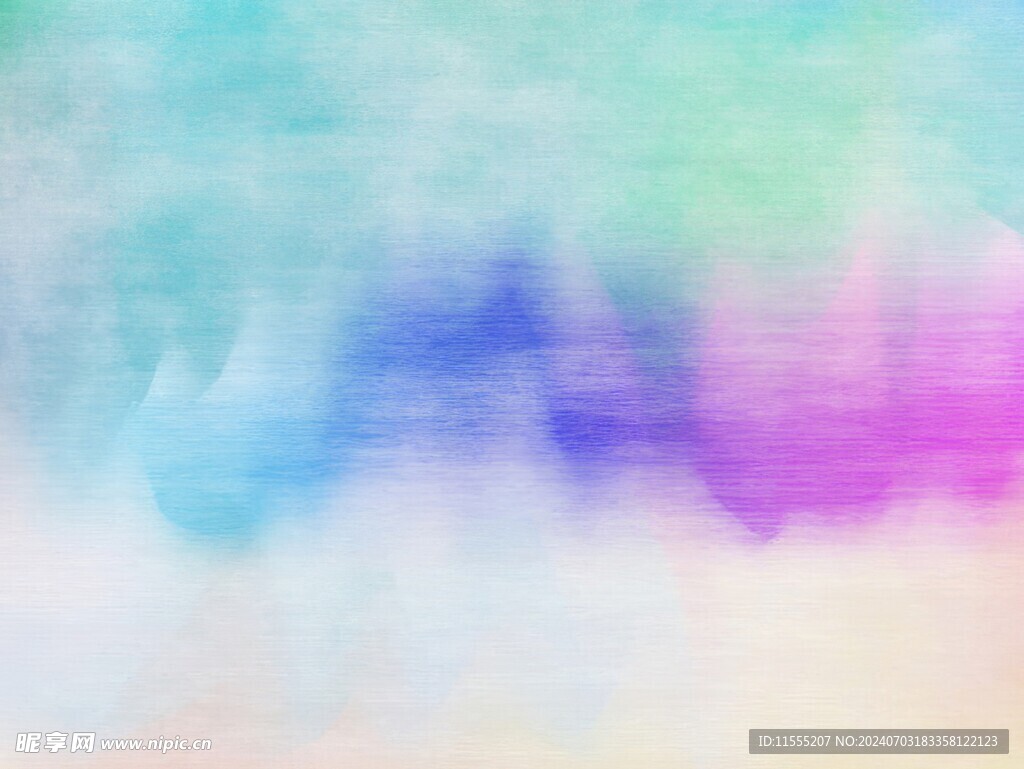 创意水彩抽象艺术画水彩晕染