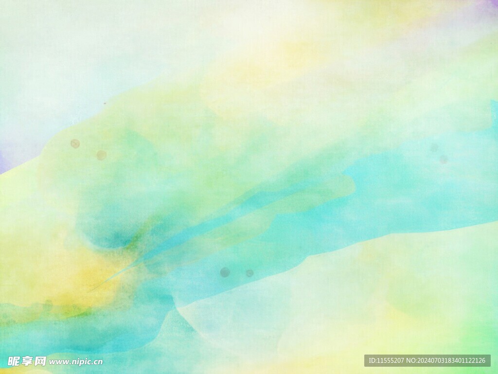 创意水彩抽象艺术画水彩晕染