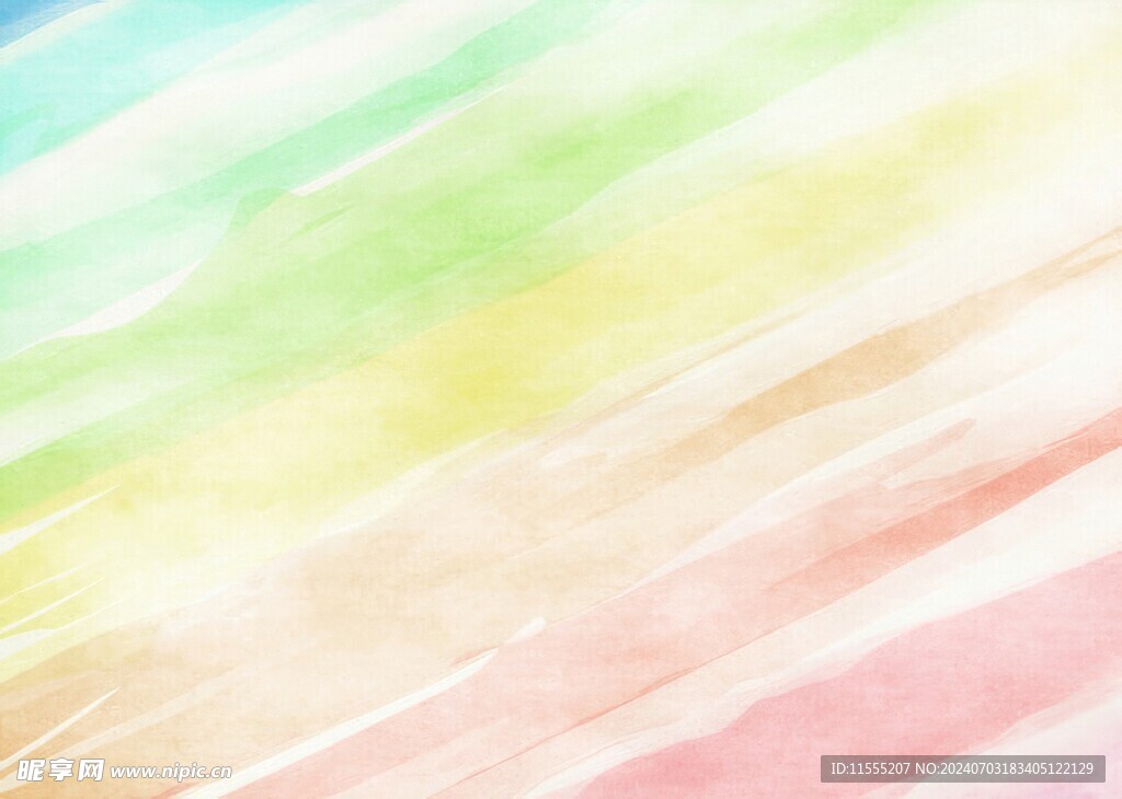 创意水彩抽象艺术画水彩晕染
