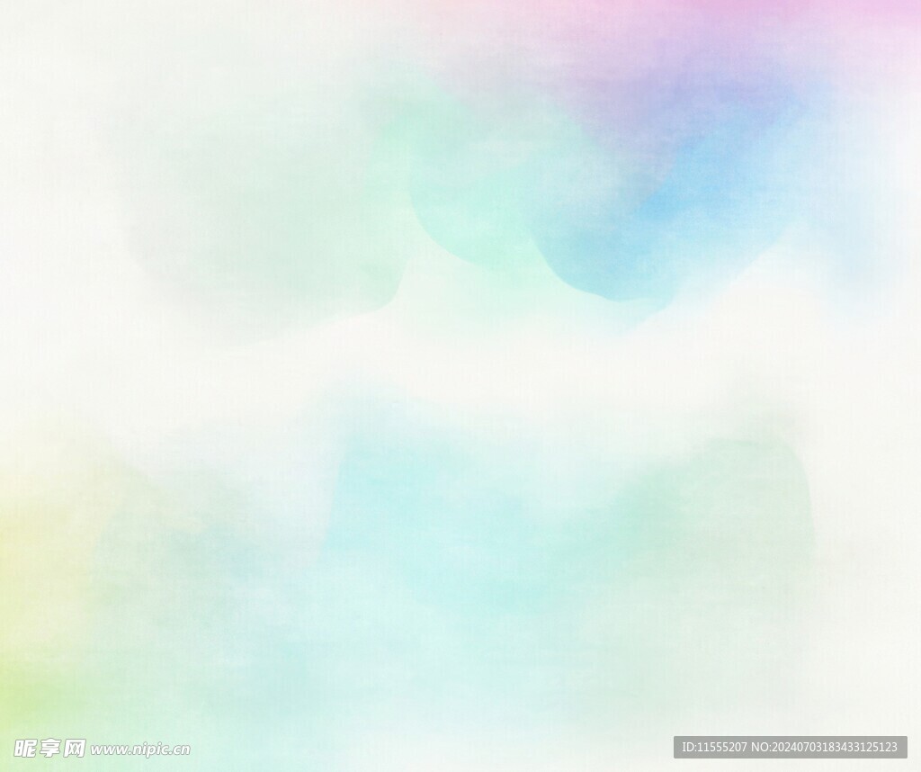 创意水彩抽象艺术画水彩晕染