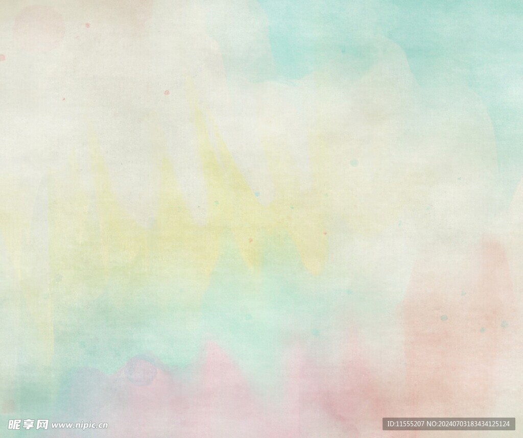 创意水彩抽象艺术画水彩晕染