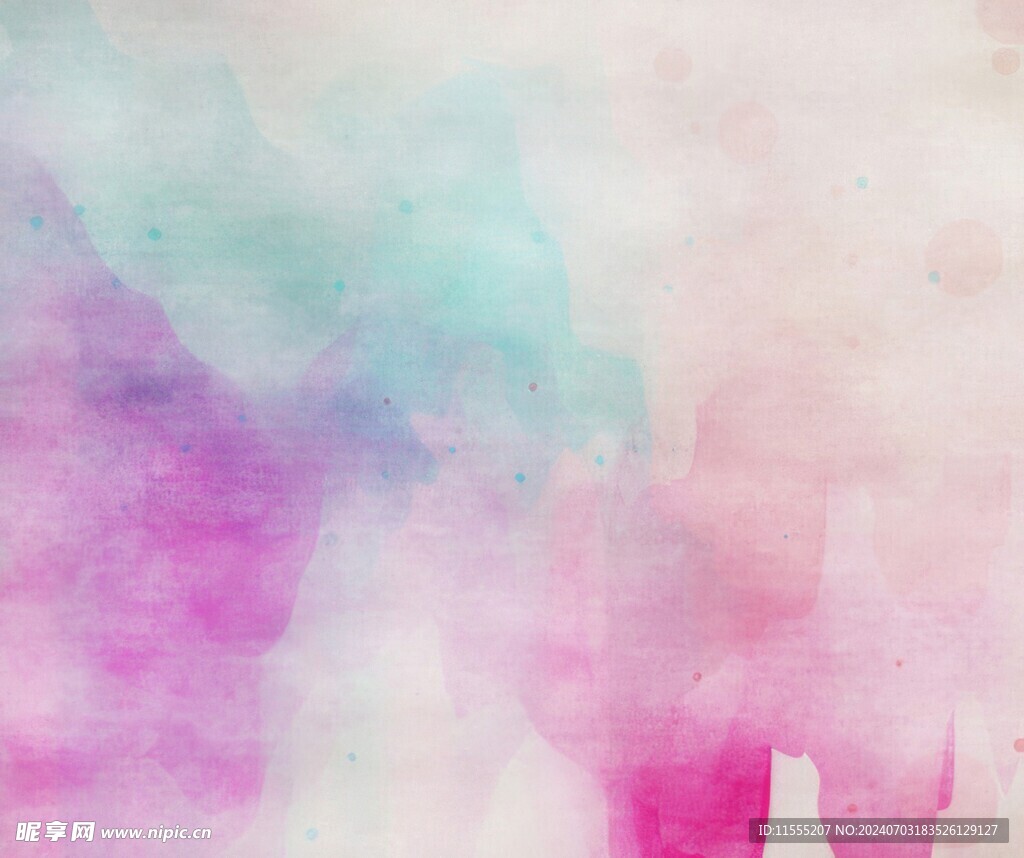 创意水彩抽象艺术画水彩晕染