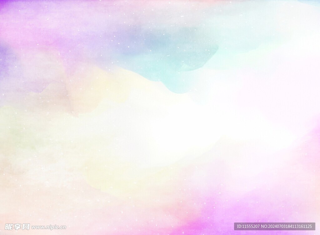 创意水彩抽象艺术画水彩晕染
