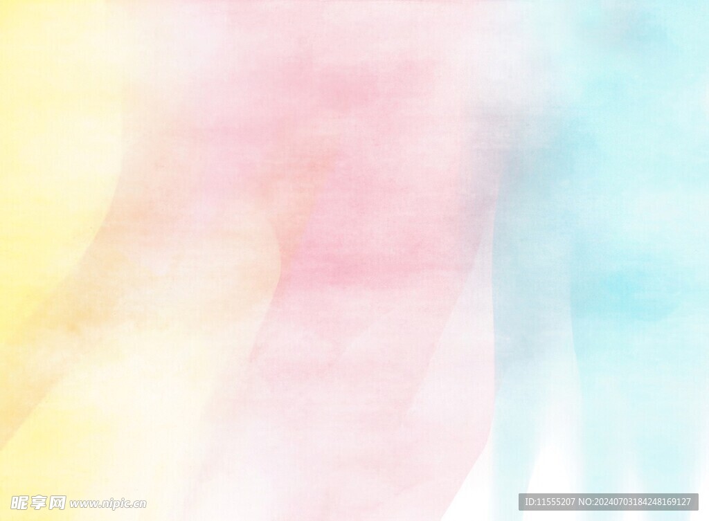 创意水彩抽象艺术画水彩晕染
