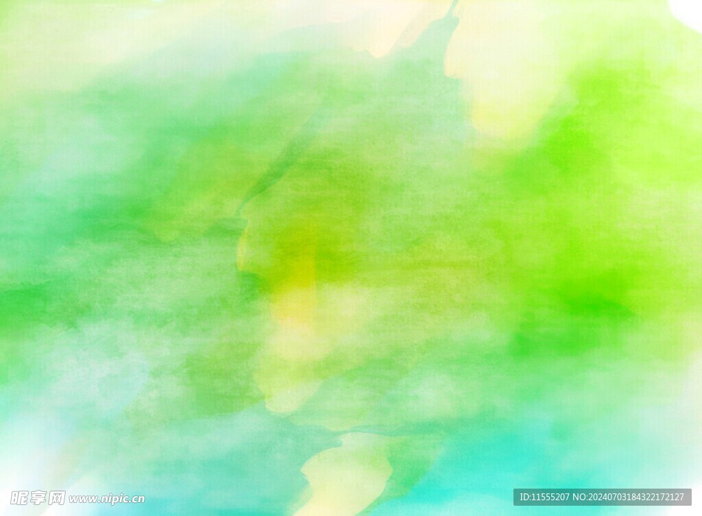 创意水彩抽象艺术画水彩晕染