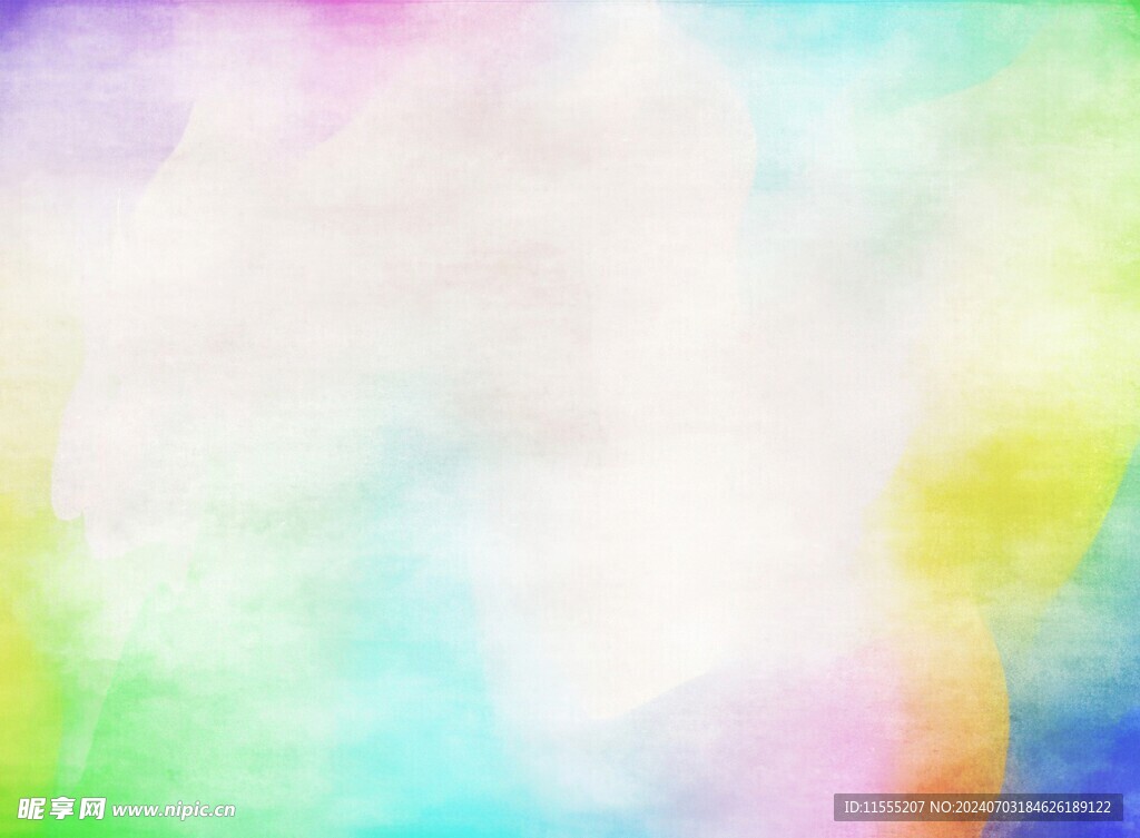 创意水彩抽象艺术画水彩晕染