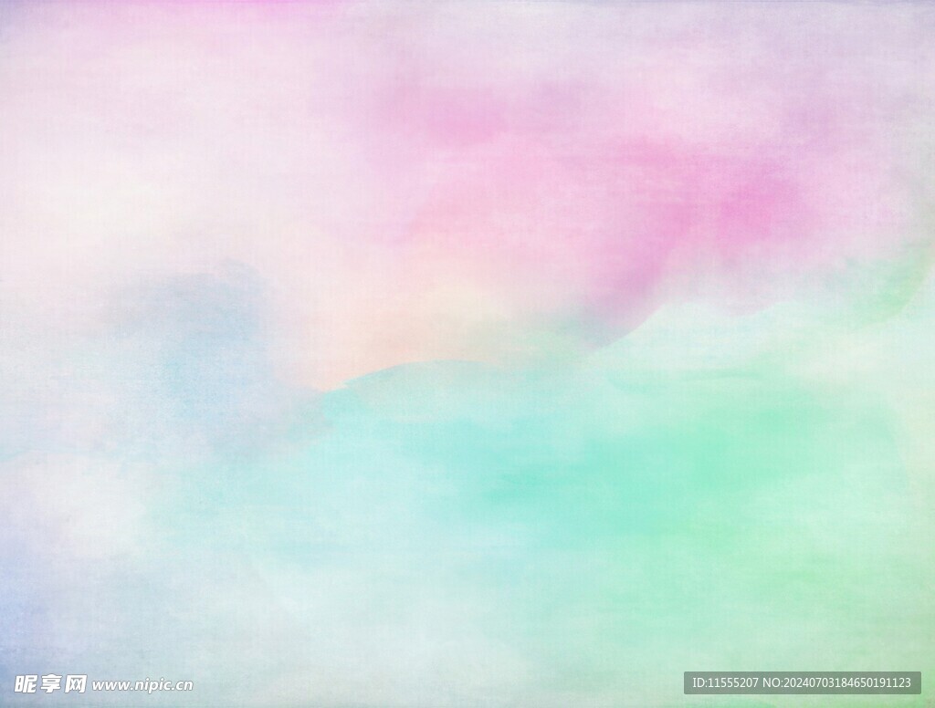 创意水彩抽象艺术画水彩晕染