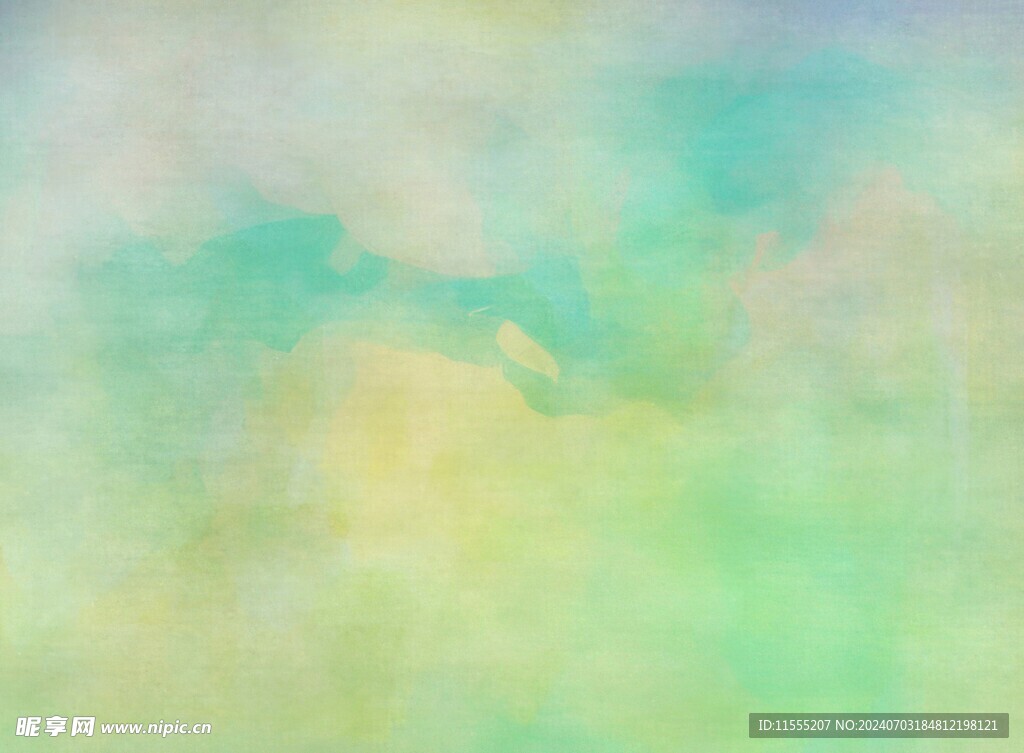 创意水彩抽象艺术画水彩晕染