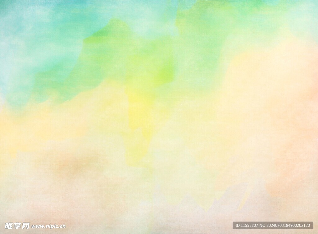 创意水彩抽象艺术画水彩晕染