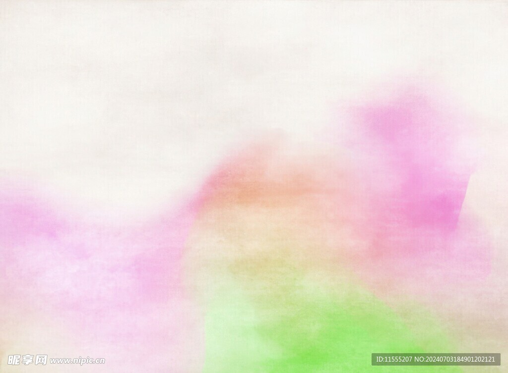 创意水彩抽象艺术画水彩晕染