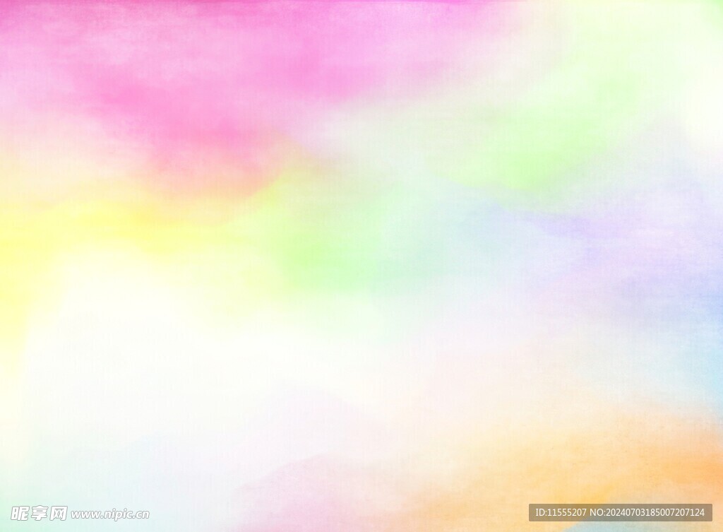 创意水彩抽象艺术画水彩晕染