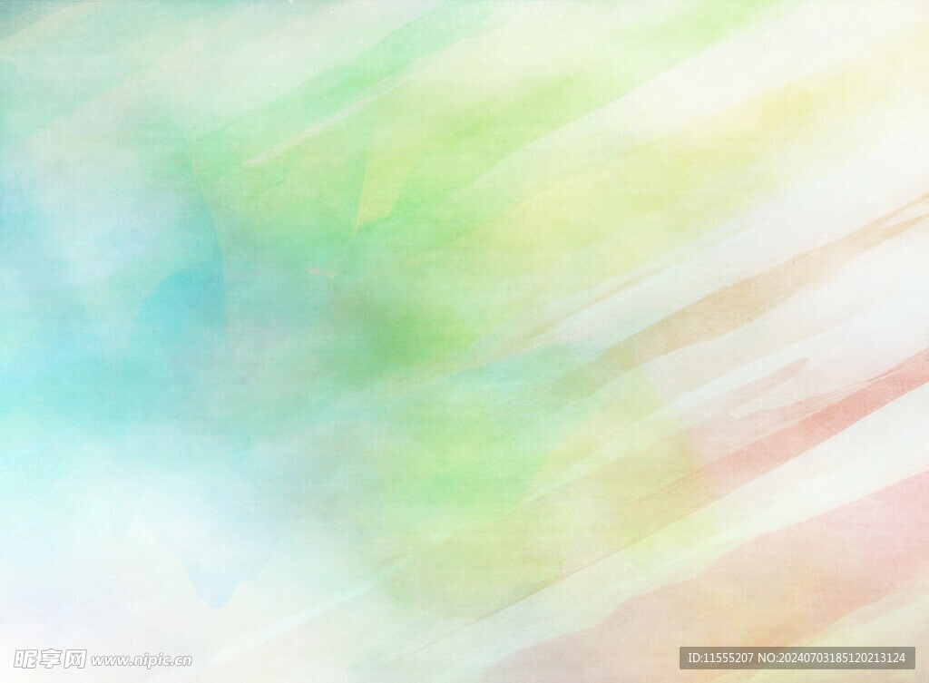 创意水彩抽象艺术画水彩晕染
