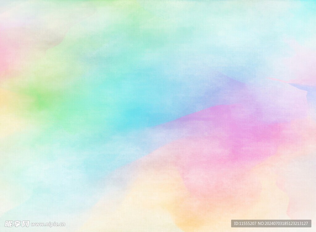 创意水彩抽象艺术画水彩晕染