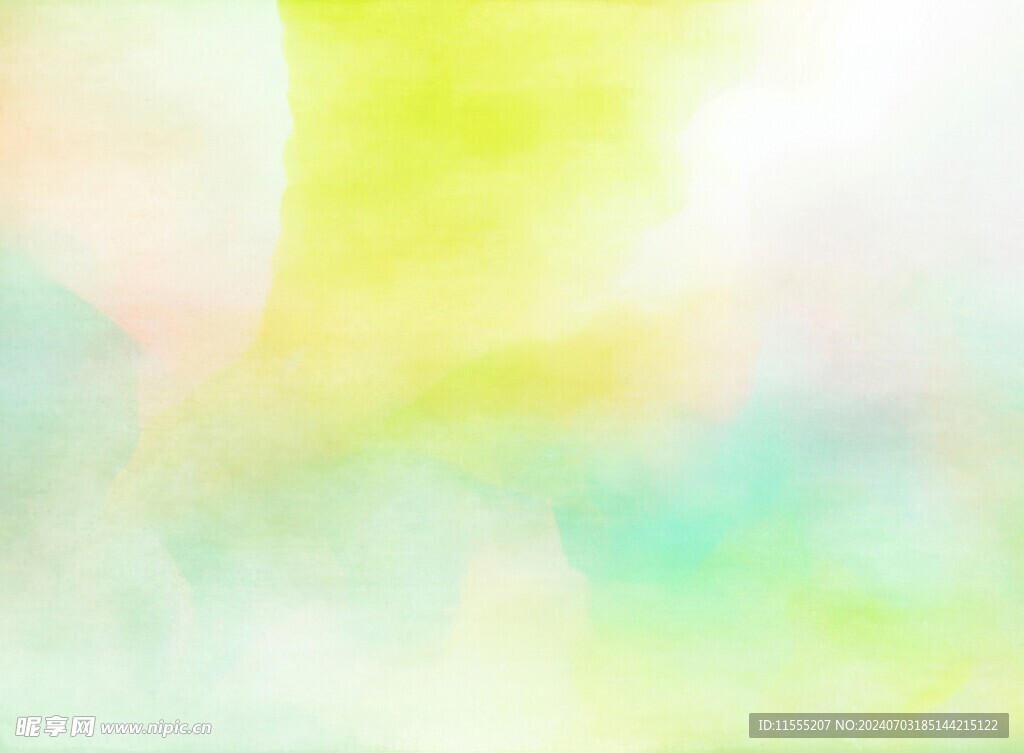 创意水彩抽象艺术画水彩晕染