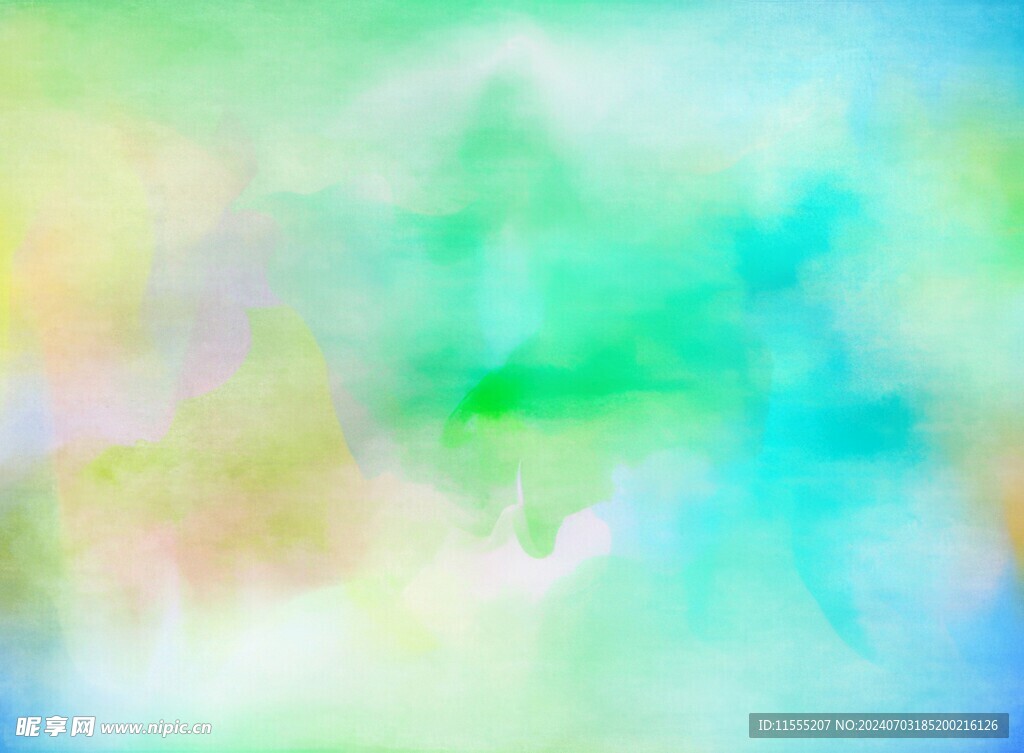 创意水彩抽象艺术画水彩晕染