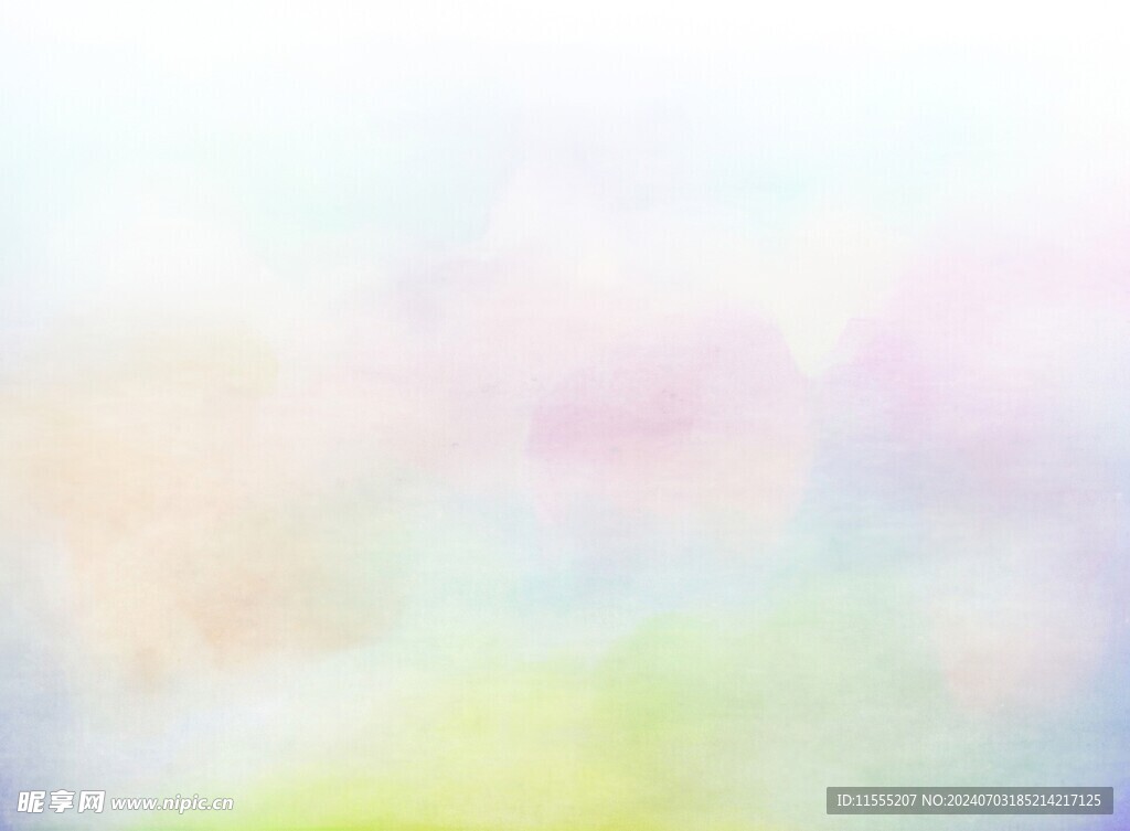 创意水彩抽象艺术画水彩晕染