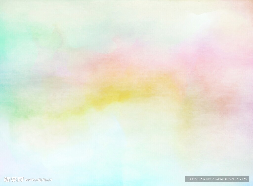 创意水彩抽象艺术画水彩晕染