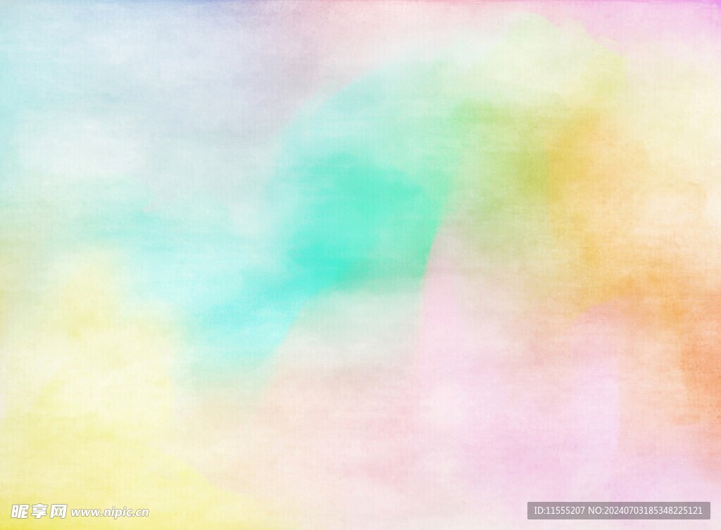创意水彩抽象艺术画水彩晕染