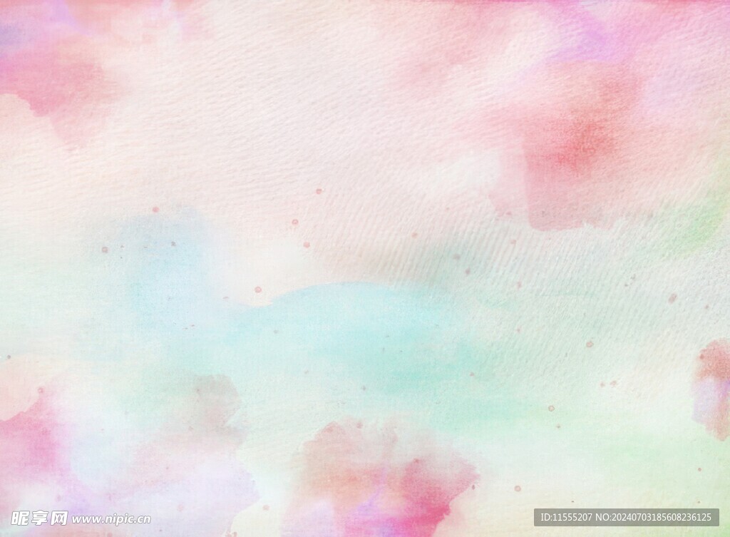 创意水彩抽象艺术画水彩晕染