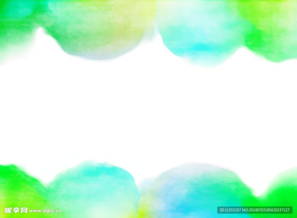 创意水彩抽象艺术画水彩晕染
