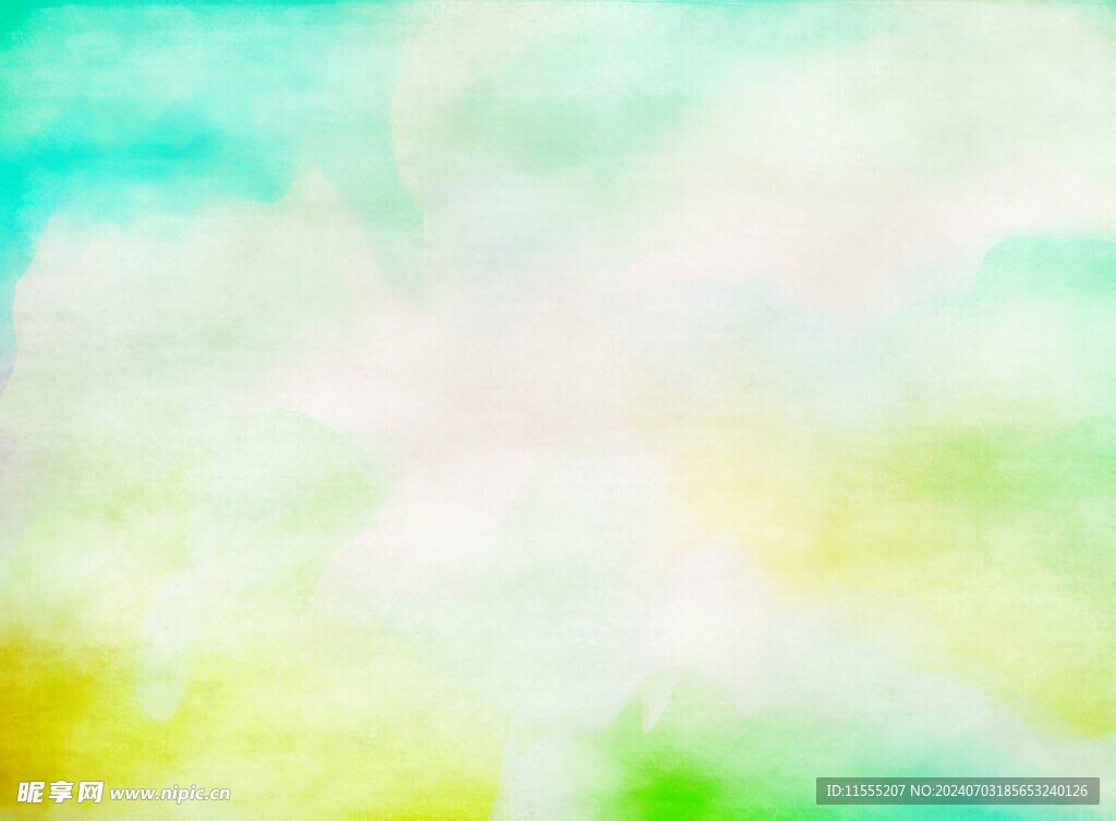 创意水彩抽象艺术画水彩晕染