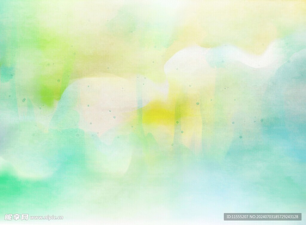 创意水彩抽象艺术画水彩晕染