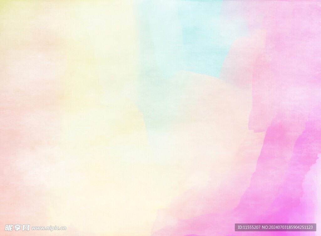 创意水彩抽象艺术画水彩晕染