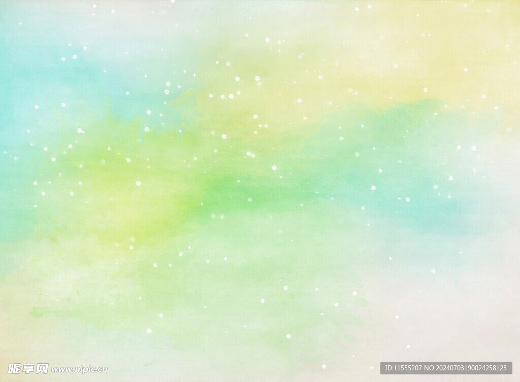 创意水彩抽象艺术画水彩晕染