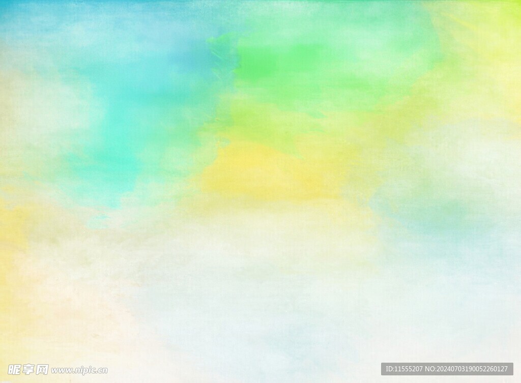创意水彩抽象艺术画水彩晕染