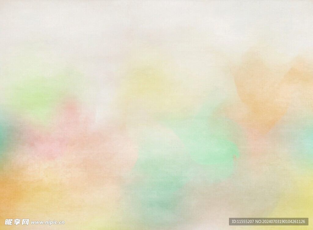 创意水彩抽象艺术画水彩晕染
