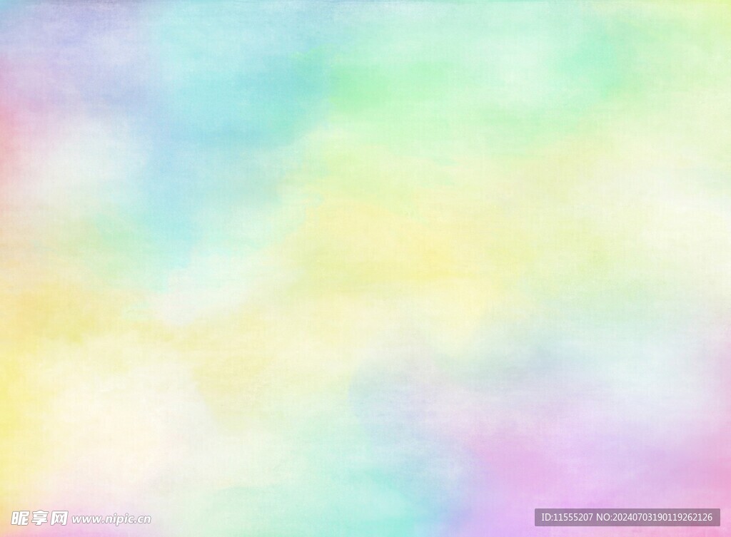 创意水彩抽象艺术画水彩晕染