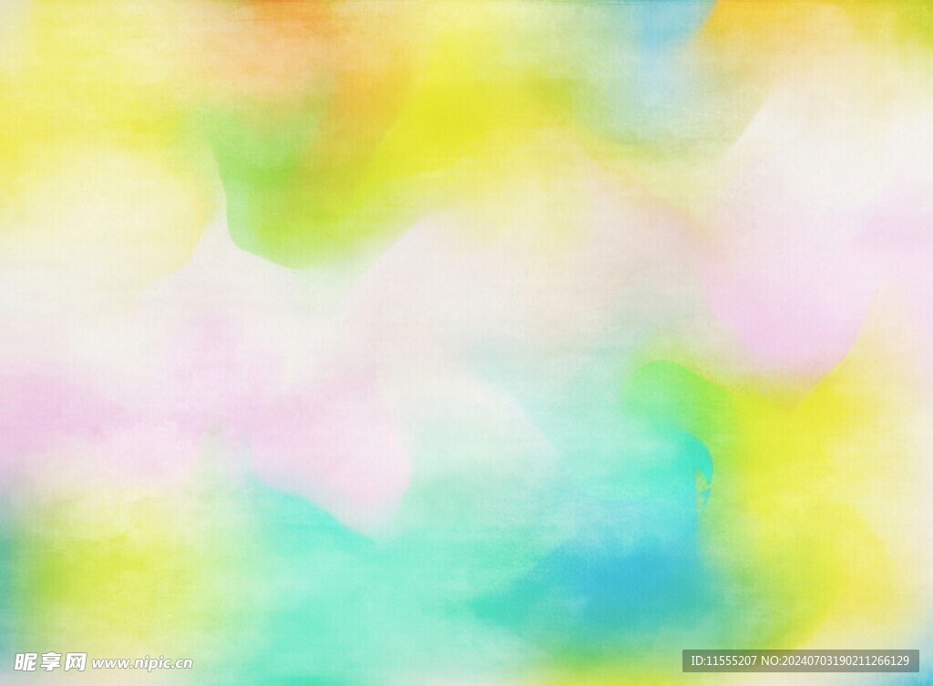 创意水彩抽象艺术画水彩晕染