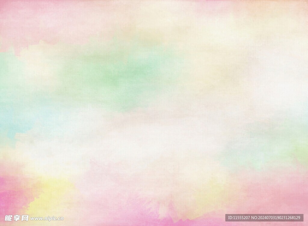 创意水彩抽象艺术画水彩晕染