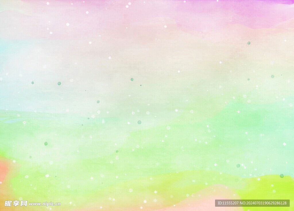 创意水彩抽象艺术画水彩晕染