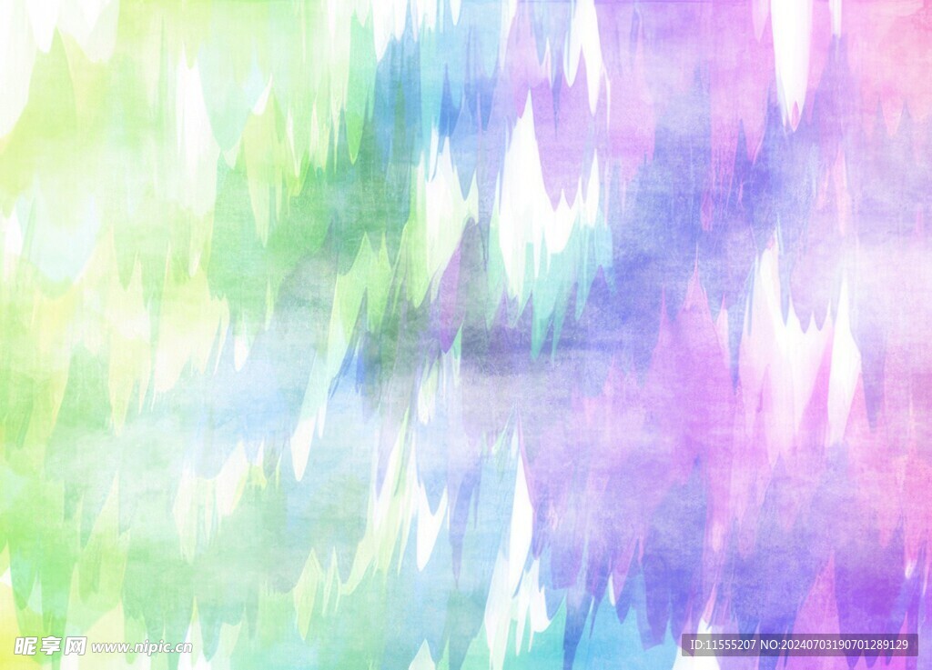 创意水彩抽象艺术画水彩晕染