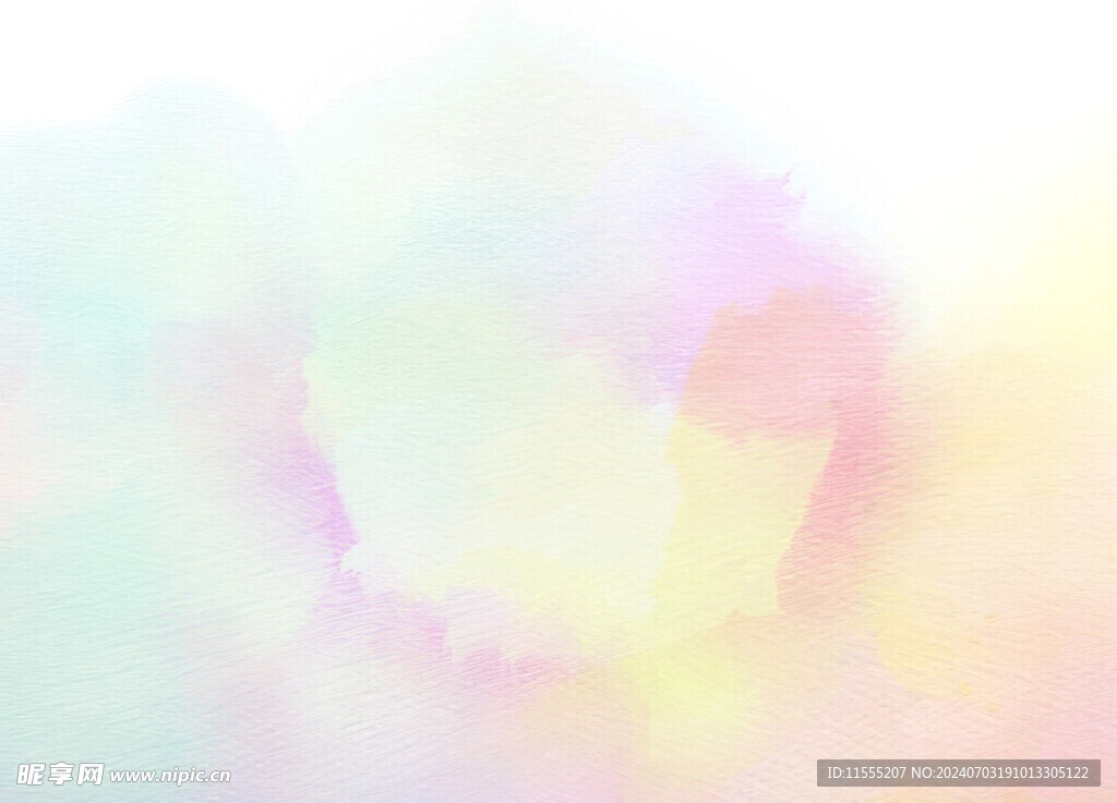 创意水彩抽象艺术画水彩晕染