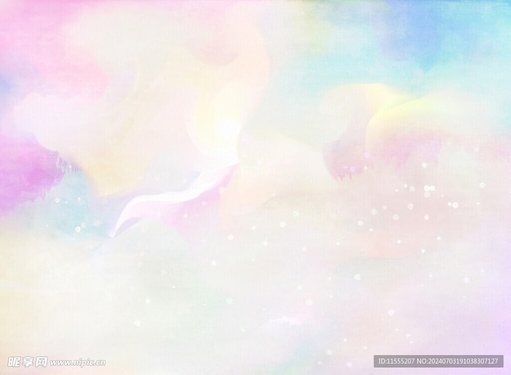 创意水彩抽象艺术画水彩晕染