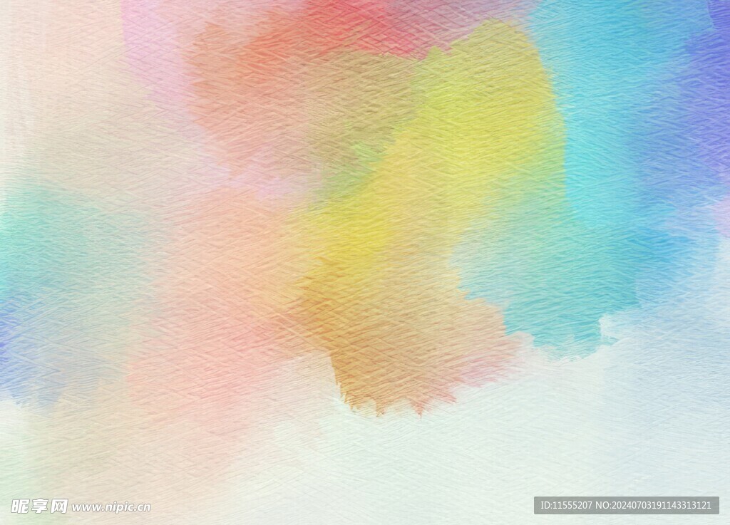 创意水彩抽象艺术画水彩晕染