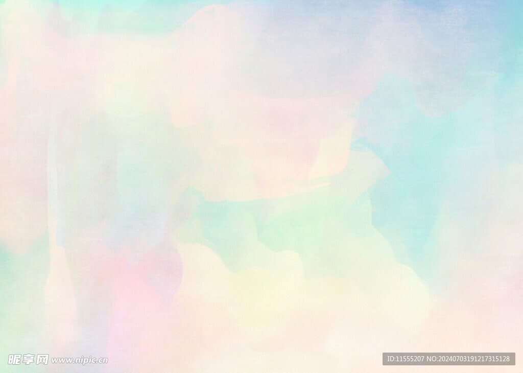 创意水彩抽象艺术画水彩晕染