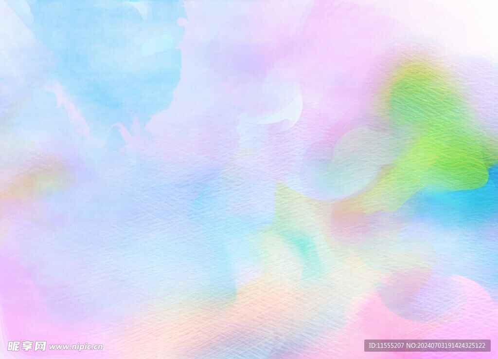 创意水彩抽象艺术画水彩晕染