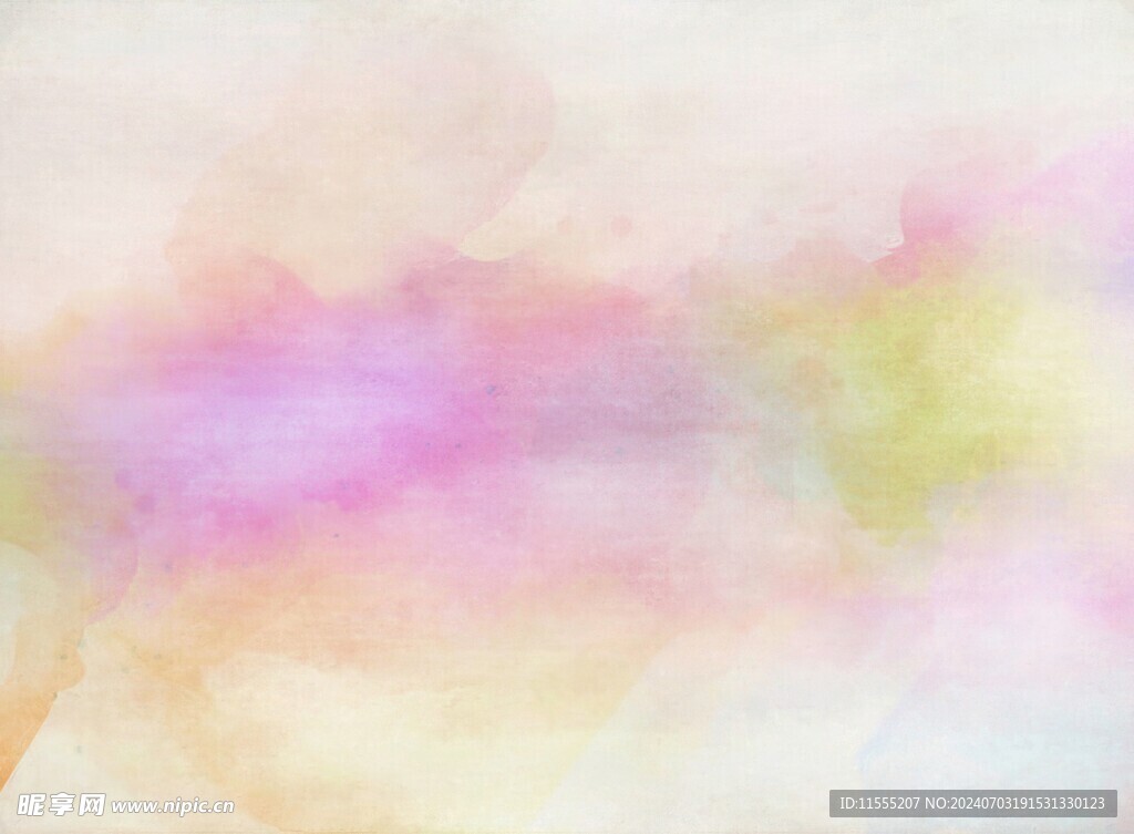 创意水彩抽象艺术画水彩晕染