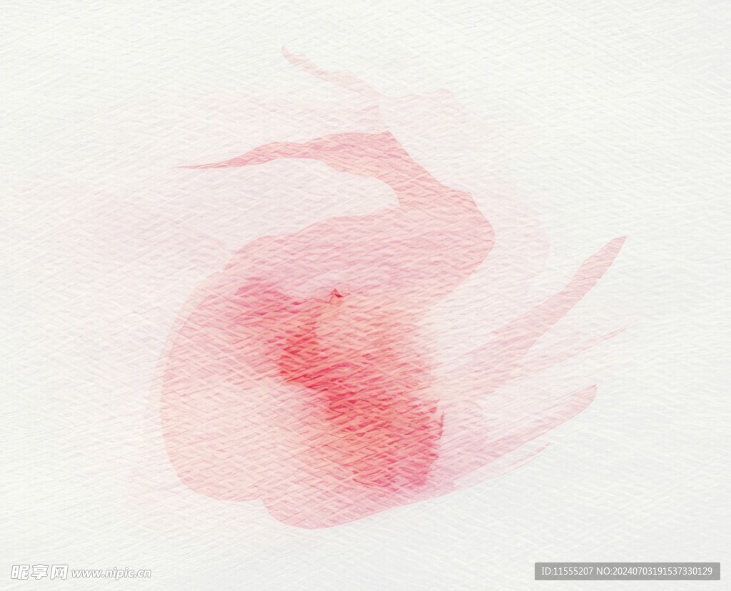 创意水彩抽象艺术画水彩晕染