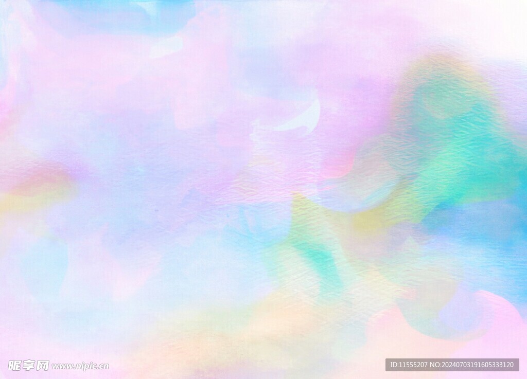 创意水彩抽象艺术画水彩晕染
