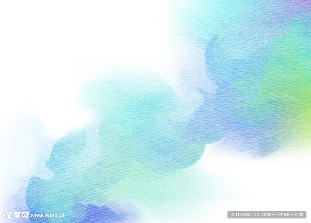 创意水彩抽象艺术画水彩晕染