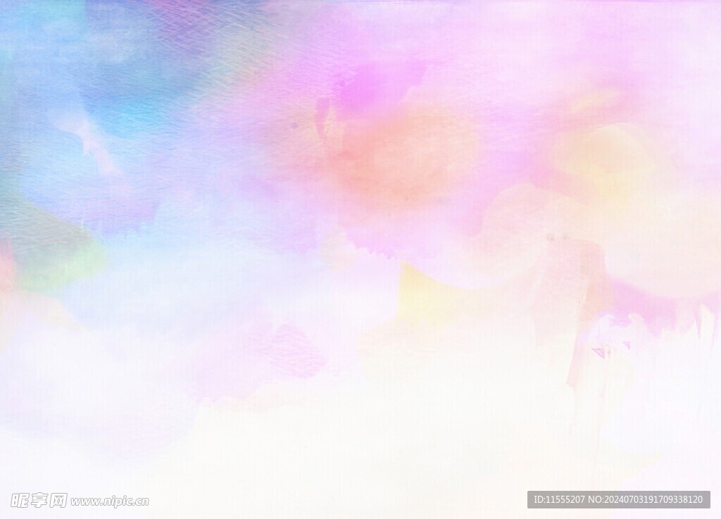 创意水彩抽象艺术画水彩晕染