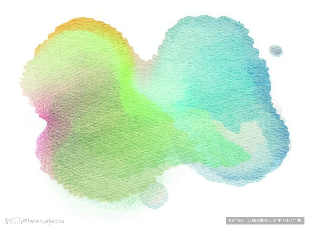 创意水彩抽象艺术画水彩晕染