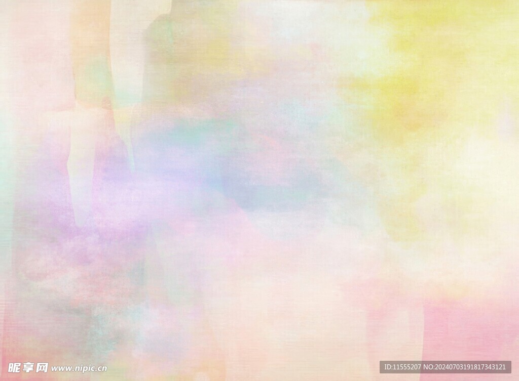 创意水彩抽象艺术画水彩晕染