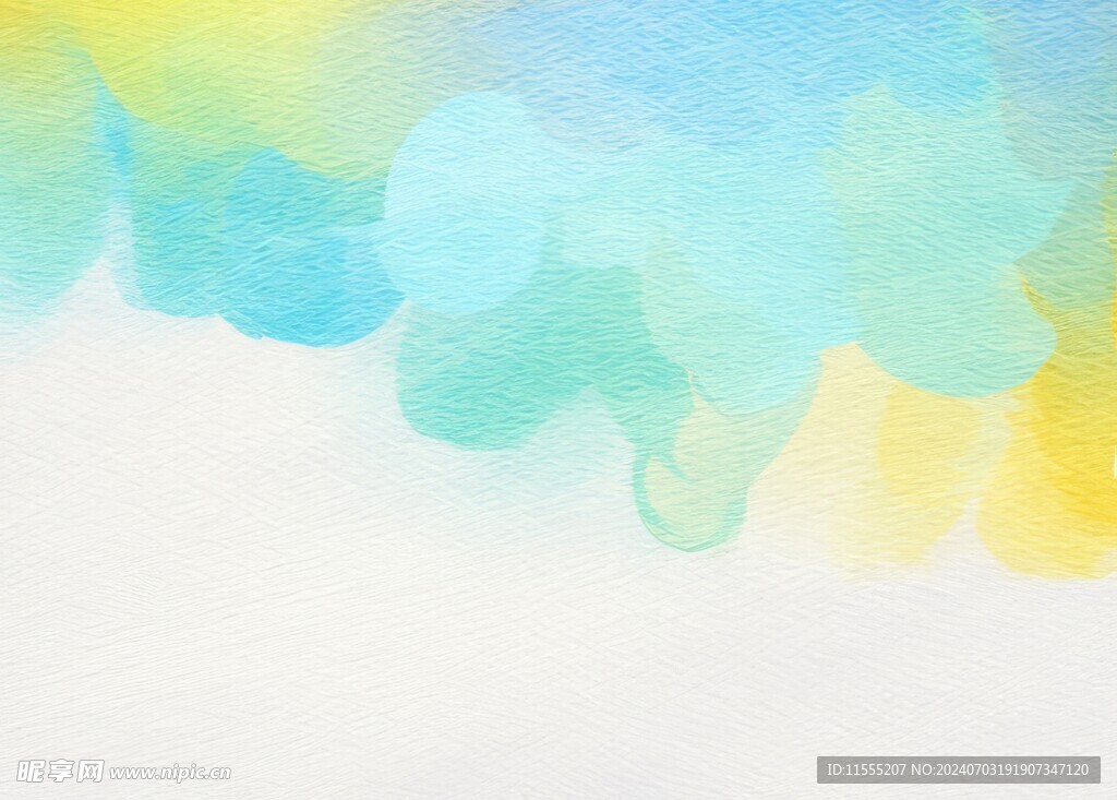 创意水彩抽象艺术画水彩晕染